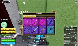  - lưỡi hái saong đao control dough gravity rocket owend